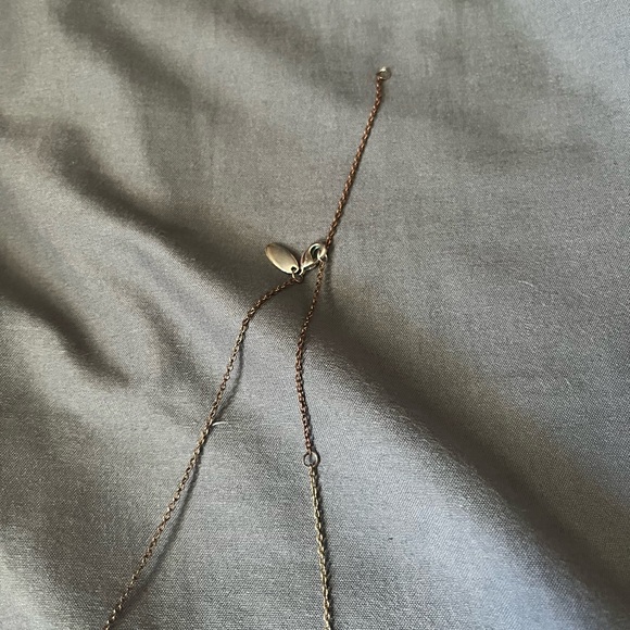 Small Sophia minimalist personalized necklace gold colored adjustable chain - Picture 10 of 10